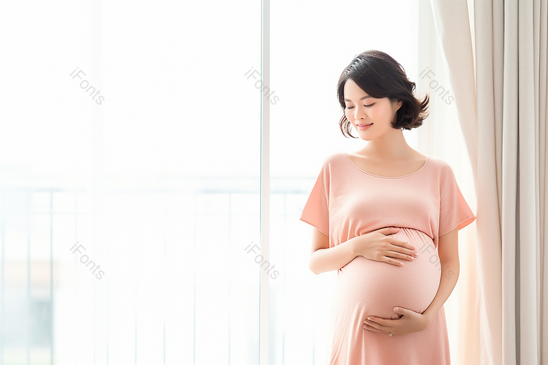 孕妇新手妈妈抚摸肚子实拍摄影图,高清,摄影图,摄影图片,图片大全,摄影图免费下载